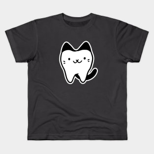 Cute cat tooth Kids T-Shirt